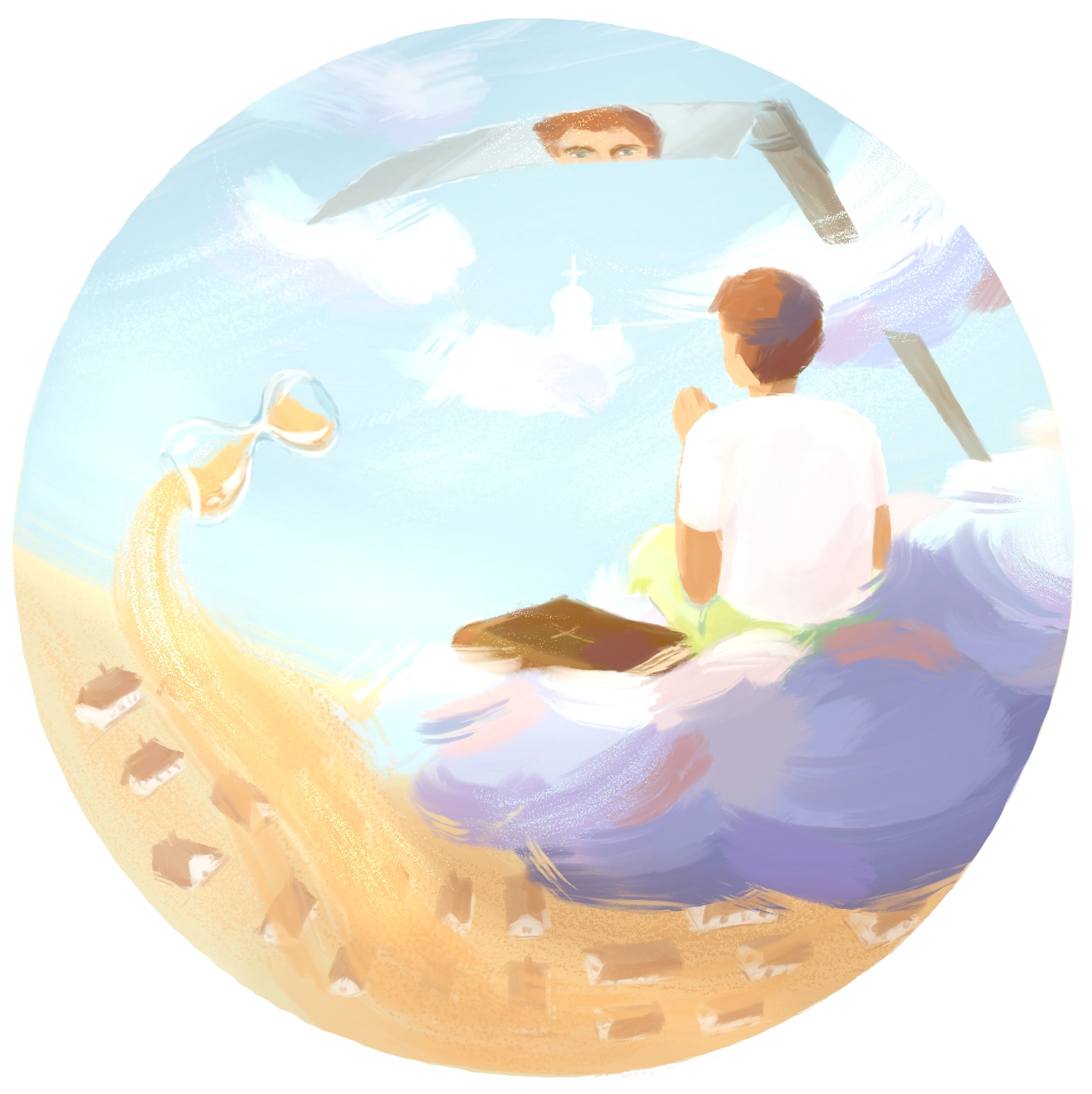 Ілюстрація до Пісні Григорія Сковороди "Всякому городу нрав і права" від Олени Горецької