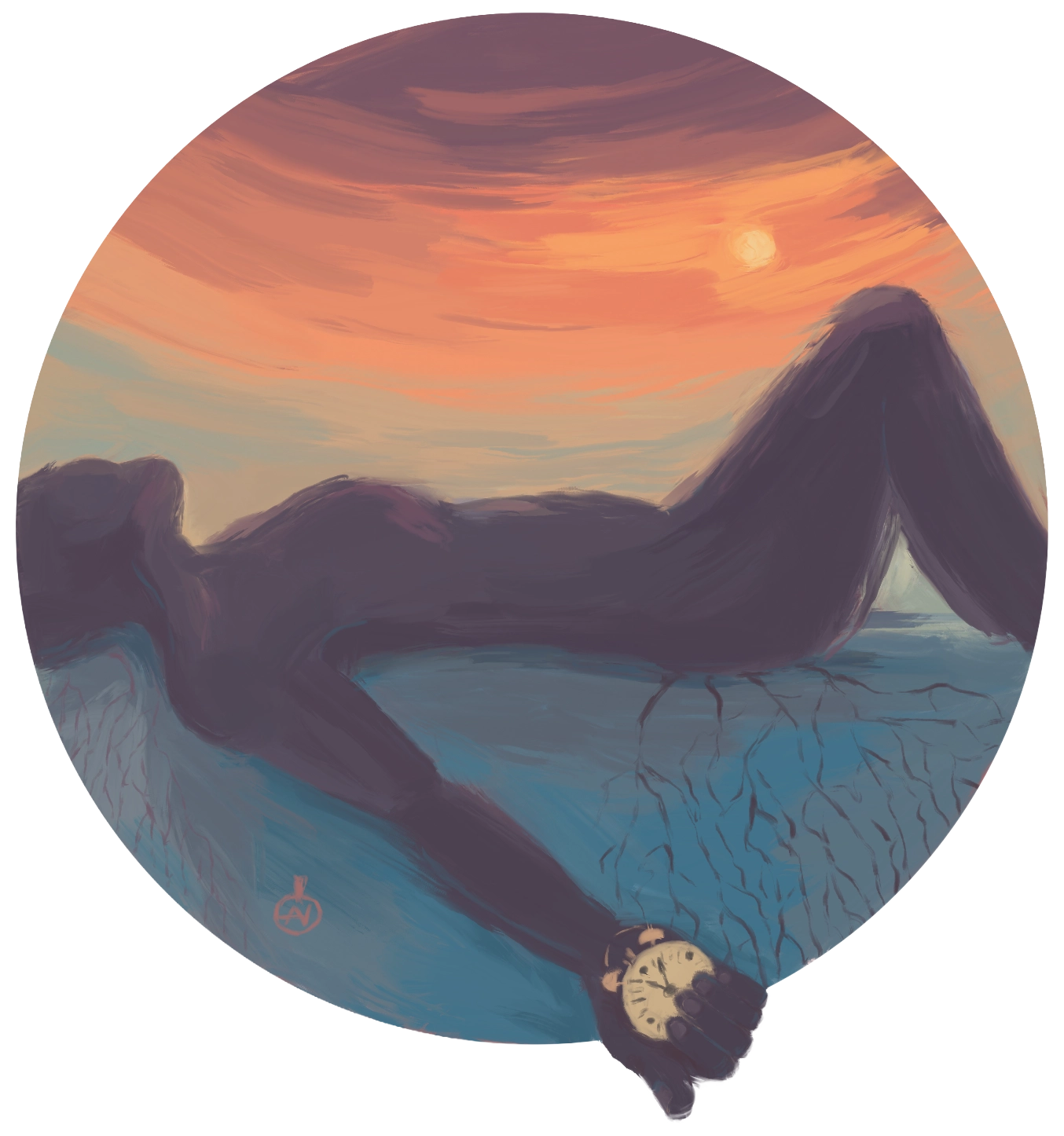 Ілюстрація Пісні "О найдорожчий життя час!" Григорія Сковороди Ілюстрація до Пісні Григорія Сковороди "О найдорожчий життя час!" від Олени Горецької